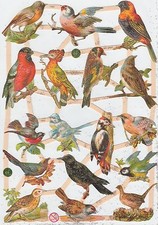 Glanzbilder Oblaten Tiere EF