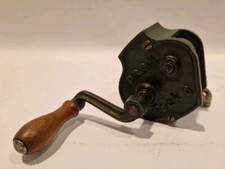 B1-AG Alter DRGM TECK 0 MECHANISCHER BOHNENSCHNEIDER ZERKLEINERER KÜCHENMASCHINE