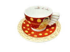 Thun Weihnachten al volo Limited Edition 2003 Espressotasse  mit Unterteller