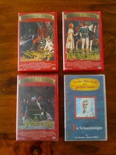 4 VHS Kassette Märchen (2x