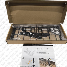 Xpatee Unter dem Schreibtisch Kabelmanagement Ohne Bohren Kit Kabelkanal