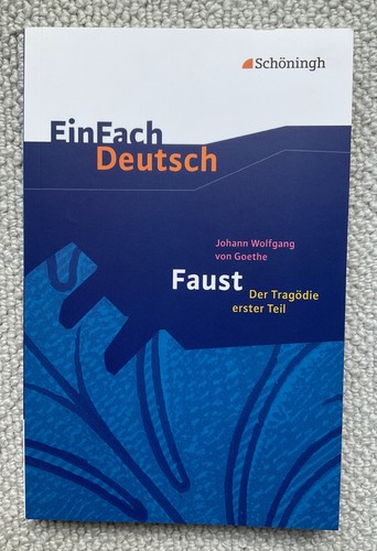 Faust der tragödie teil - faust,, 1.teil