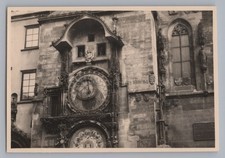 Prag Praha Tschechien - Astronomische Uhr am Rathaus - Altes Foto