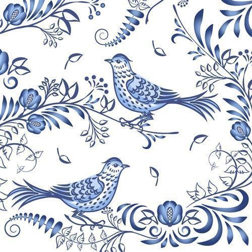 Servietten porcelain bird - servietten,