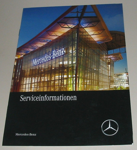 Serviceinformationen mercedes - serviceinformationen,