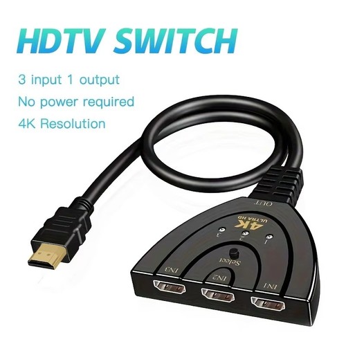 Hdmi 3in1 splitter adapter - 3in1,
