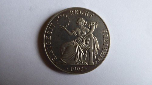 Deutschland 1992 ecu kupfer - deutschland,