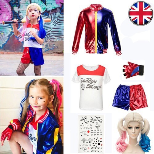 5pcs kids outfit harley - 5pcs, quinn