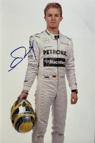 Nico rosberg signiert - nico,