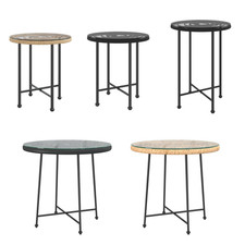 Esstisch Gartentisch Tisch Bistrotisch Partytisch Küchentisch Hartglas und Stahl