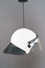Polizeihelm Deckenlampe