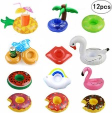 12x Aufblasbar Getränkehalter