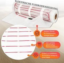 Elektrische fußbodenheizung -