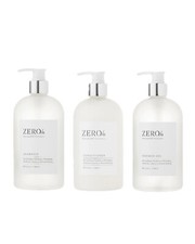 Zero% Shampoo, Conditioner & Duschgel von Gilchrist & Soames 443ml Luxushotel 