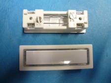 Klingeltaster, Kombitaster Renz, Lira 85116,NT1301, 650, weiss. 65x22 mm