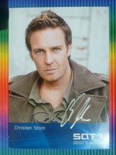 -ke- Christian Storm (Lenßen & Partner), Sat. 1 Autogrammkarte