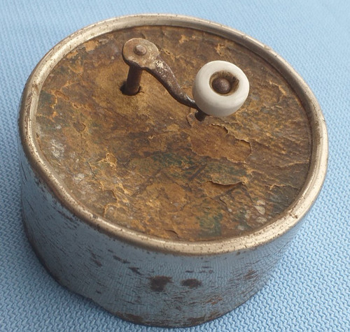 Spieluhr antik blech dose - antik,