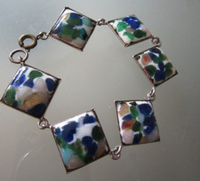 Vintage Emaillearmband