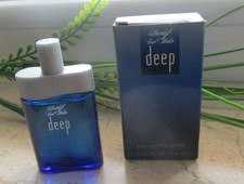 PARFUM MINIATUR DAVIDOFF COOL WATER DEEP 7,5 ML EAU DE TOILETTE MIT OVP