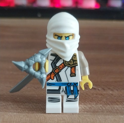 Neu weißer ninja mit blauen - neu!,