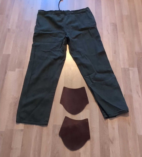 Larp hose dunkelgrün xxl - hose,