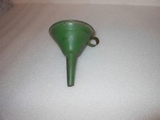 Alter Trichter rund mit Sieb Blech Metall Vintage