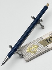 Vintage Druckbleistift TOISON D'OR COLORAMA 5217:2 Bohemia Works Blue + Minen