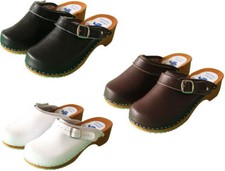 Handgefertigte Damen-Clogs