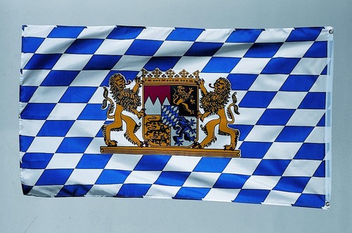 Bayern fahne banner mit - bayern, wappen