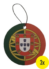 3 x Portugal Car Fragrance Air