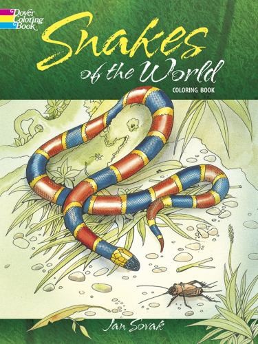 Snakes the world coloring - the,