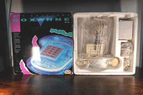 Roxanne neon pink transparent - roxanne,