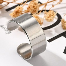 Unisex Ring 8mm verstellbar
