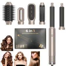 6 in 1 Haarbürste Haarstyler, Airstyler, Lockenstab, Haarstyler, Hair dryer DE