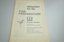 Katalog Tierpräparation