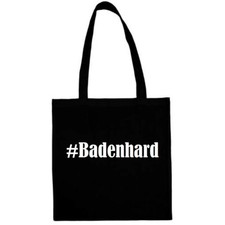 Tasche Beutel Baumwolltasche #Badenhard Hashtag Einkaufstasche Schulbeutel Turnb