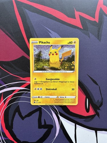 Pokémon karte pikachu 15 - pokémon,