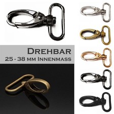 Taschen Karabinerhaken 25–38