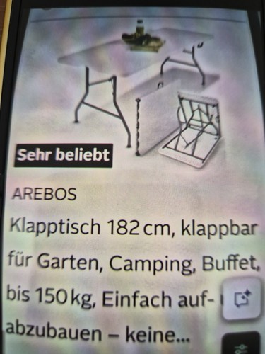 Klapptisch rechteckig weiß - klapptisch,