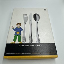 WMF Kinderbesteck-Set Alt Unbenutzt Seltene MOTIVE Edlelstahl 18/10  Cromargan