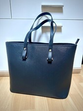 H&M Damen Shopper Schwarz Neuwertig, Nur Einmal Benutzt