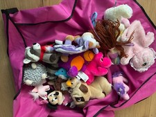 Kinder Spielzeugsack inkl. diverser Stofftiere