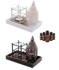 Buddha Duftlampe + 1 Duftöl /