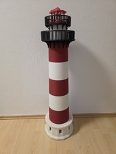 Leuchtturm mit Solar Licht 97cm LED Solarlampe