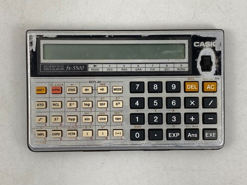 Vintage casio 5500 - vintage,