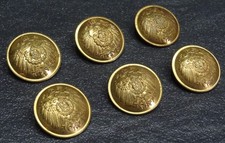 6 x  Sergeanten Knopf