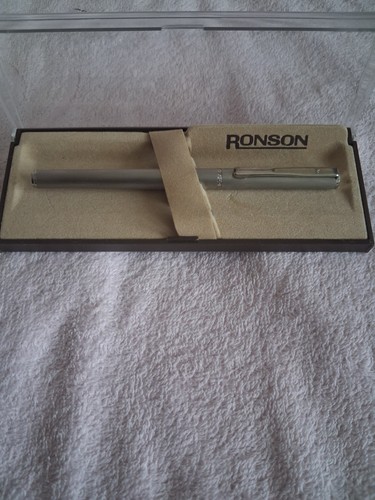 Vintage ronson gebürstetes - vintage,