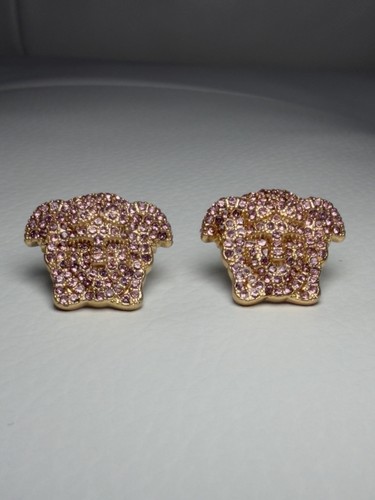 Versace ohrstecker rosa - versace,