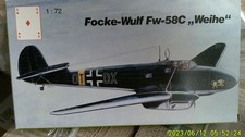 KARO AS Focke-Wulf Fw-58C Weihe  1:72
