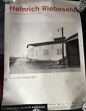 Fotografische Serien VINTAGE Poster HEINRICH RIEBESEHL selten!